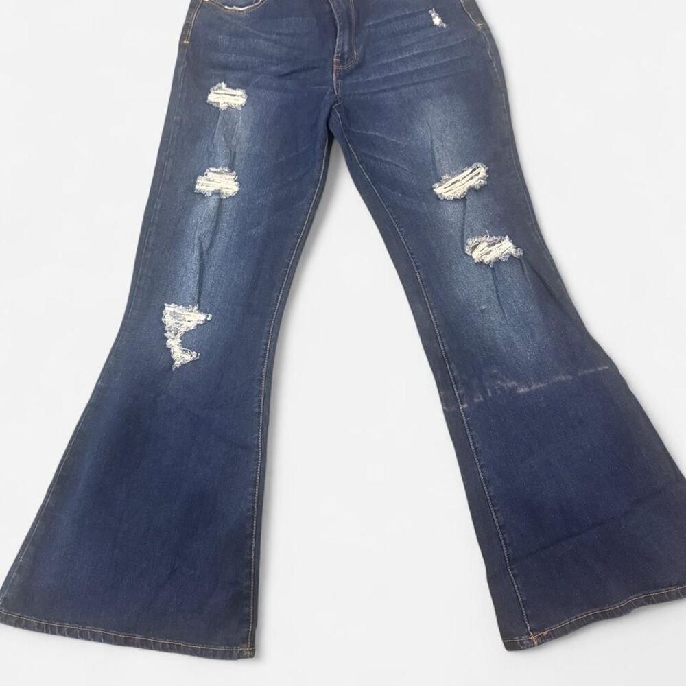 Almost-famous Women's Navy and Blue Jeans